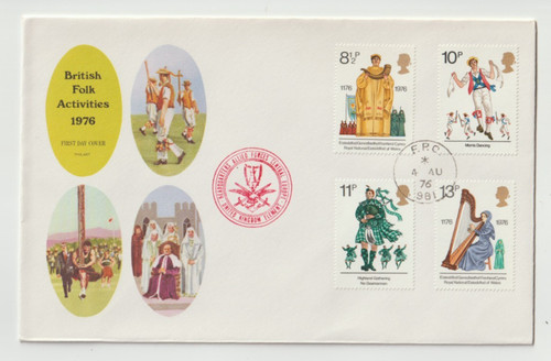 1976 fdc cultural - 4/8/1976,