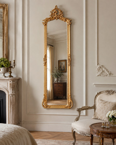 Mirror baroque rococo antique - mirror,