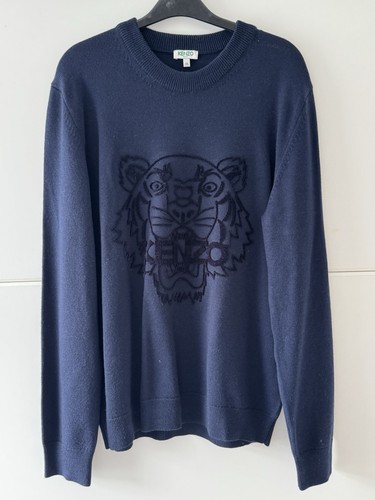 Kenzo paris mens jumper - paris, blue