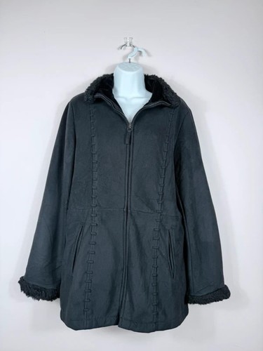 Nautica black faux shearling - nautica,