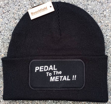 PEDAL TO THE METAL, SPEED, FASTER, CAR SPORT, TRUCKER, PRINTED BEANIE, UNISEX