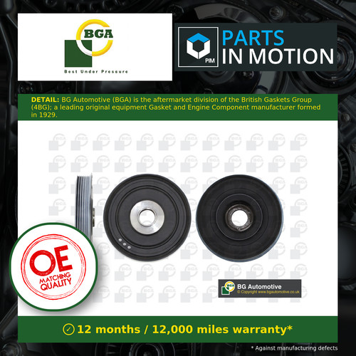 Crankshaft pulley fits - crankshaft,