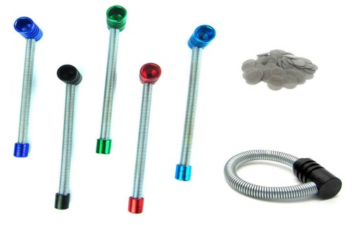 Metal smoking spring - spring, pipe