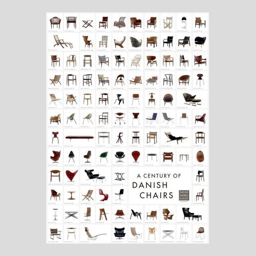 Century danish chairs - a,