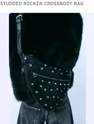 Zara woman new studded - woman, metal