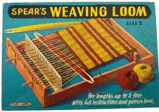 Spear's Weaving Loom Size 2 Vintage Craft Kit With Instructions