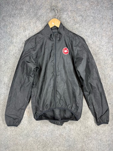 Castelli jacket mens black - m,