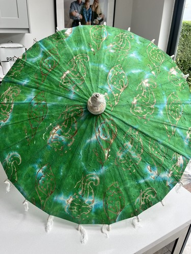 Vintage oriental parasol - oriental,
