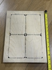 A4 Size Cuts 4x5.75” Round