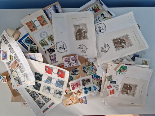 550g stamp kiloware mix - gb,