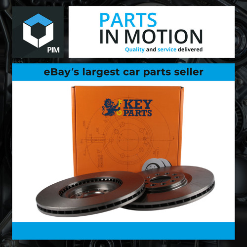 Brake discs pair vented - 2x,