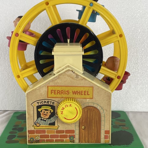 Windup musical ferris - ferris, wheel
