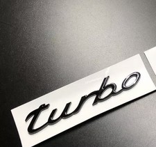 Porsche Turbo Rear Badge
