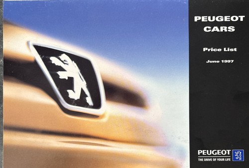 Peugeot price list brochure - peugeot,