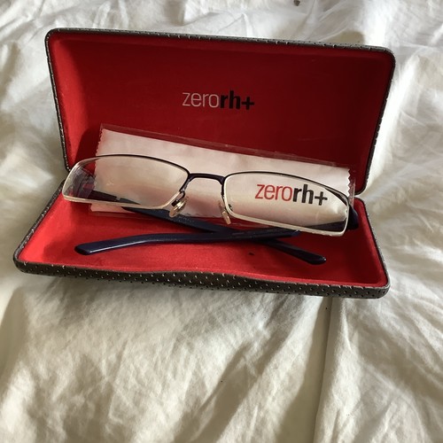 Zerorh glasses frame and box - +,