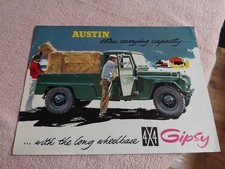 Austin Gipsy 4x4 Long Wheelbase Brochure VGC FREE POST Sales Leaflet