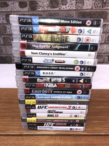 Job lot ps3 games - of, (ufc