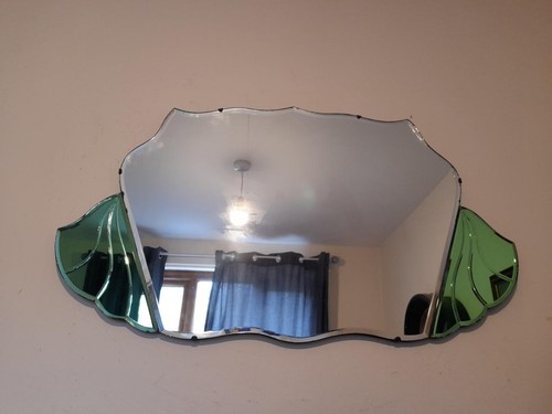 Original art deco 1930s mirror - art,