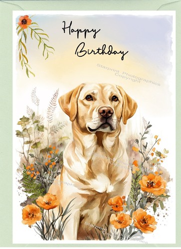 Labrador dog - labrador, golden)