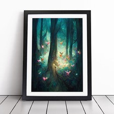 Forest Fairies Framed Canvas