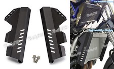Radiator Side Guard Cover Panel Protector Black Fit YAMAHA MT-07 FZ-07 FZ07 RM04