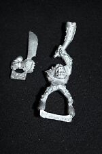 Warhammer Fantasy Orc Boar Boyz Command Hornblower (metal) 1996.