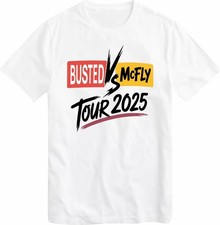 Busted vs McFly T Shirt Tour