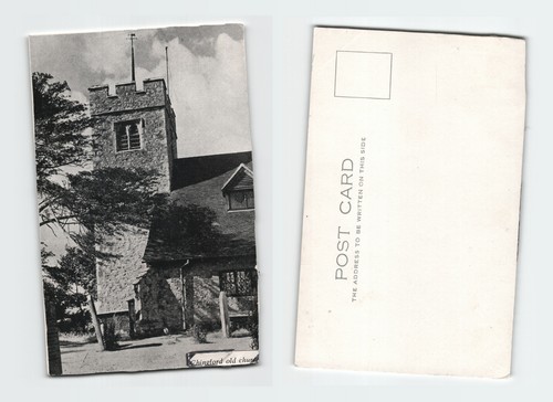 Vintage postcard chingford old - postcard,