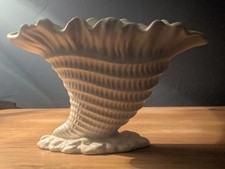 Sylvac Nautilus Cornucopia Shell Vase Very Good Condition No Damage Or Chips
