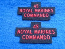 PAIR 45 ROYAL MARINES COMMANDO