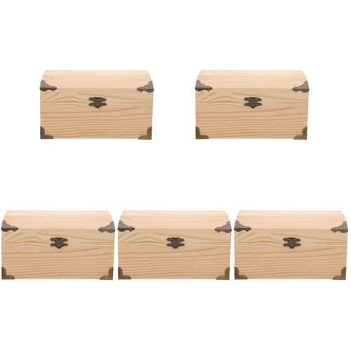 5pcs reusable wood - 5pcs,