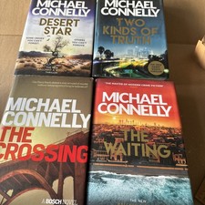4 HARD BACKs  MICHAEL CONNELLY