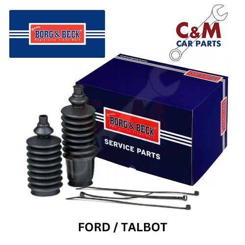 Steering rack boot pair fits - rack,