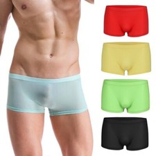 Sexy Men's See-through Boxer