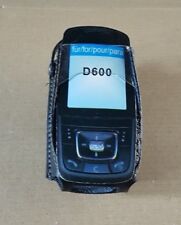 New Vodafone Samsung D600 Mobile Phone Leather Case Cover Pouch Belt Clip