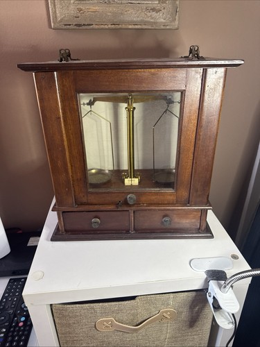 Large brass chemist - large, chemist's