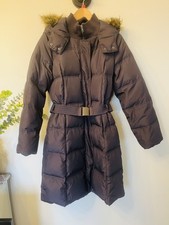 Marks & Spencer’s Puffa Coat W Belt Size M 12-14 Down&feather filling  Worn Once