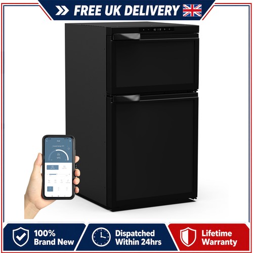 Compressor fridge freezer led - fridge,