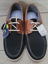 Next Suede Boys Slip On Shoes