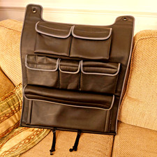 For VW T5.1 Transporter Double Back Seat Organizer – Black