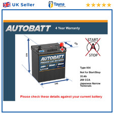 Battery fits PERODUA MYVI