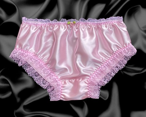 White satin frilly lace - frilly,