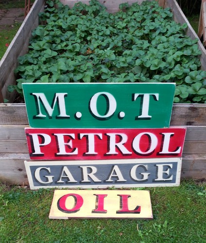 Rustic painted garage petrol - rustic,