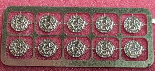 Gauge gner crests brass - gner, brass,