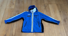 Mens Ski Jacket Descente Medium Size 50 Blue White & Black