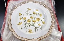 SPODE BOTANICAL WILDFLOWER SERIES PLATE NO 2 BUTTERCUP  LIKE STAFFORD FLOWERS