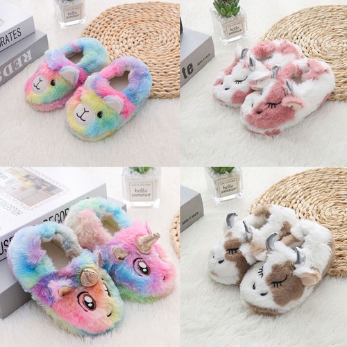 Girls boys winter slippers - girls,