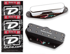 Seymour Duncan Little 59 & STK-T1n Vintage Stack Set For Tele (Free Strings)