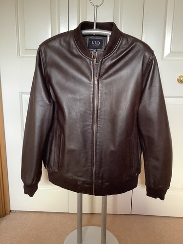 Mens soft leather bomber - mens, ma-1