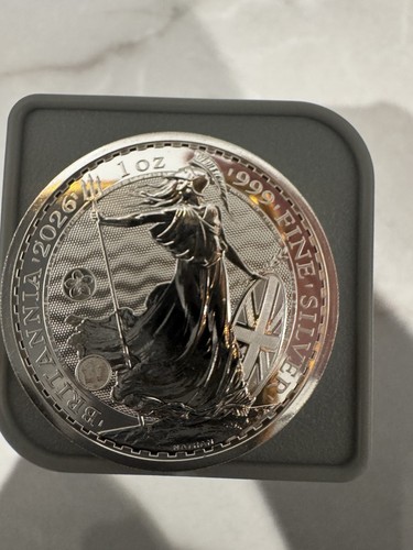 Sakura silver 1oz - silver, britannia